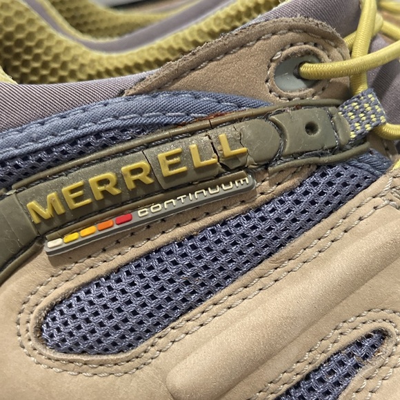 Merrell Chameleon II Stretch Leather Vibram Ankle Hiking Boots Womens 7 - Picture 10 of 10